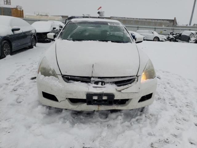 1HGCM66847A052531 - 2007 HONDA ACCORD EX WHITE photo 5