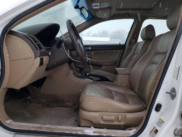 1HGCM66847A052531 - 2007 HONDA ACCORD EX WHITE photo 7