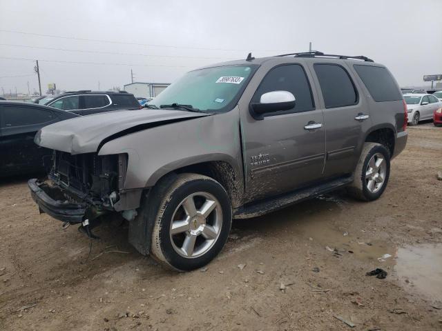 1GNSKBE09CR149375 - 2012 CHEVROLET TAHOE K1500 LT GRAY photo 1