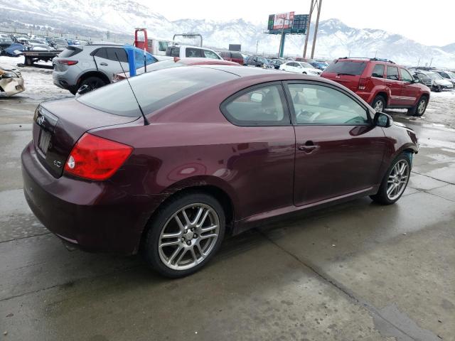 JTKDE167070181004 - 2007 TOYOTA SCION TC BURGUNDY photo 3