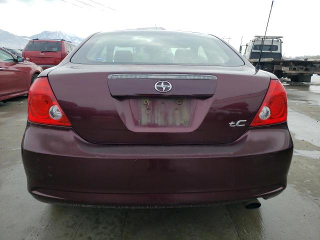 JTKDE167070181004 - 2007 TOYOTA SCION TC BURGUNDY photo 6