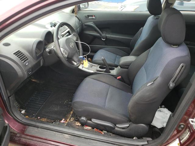 JTKDE167070181004 - 2007 TOYOTA SCION TC 勃艮第红 照片 7