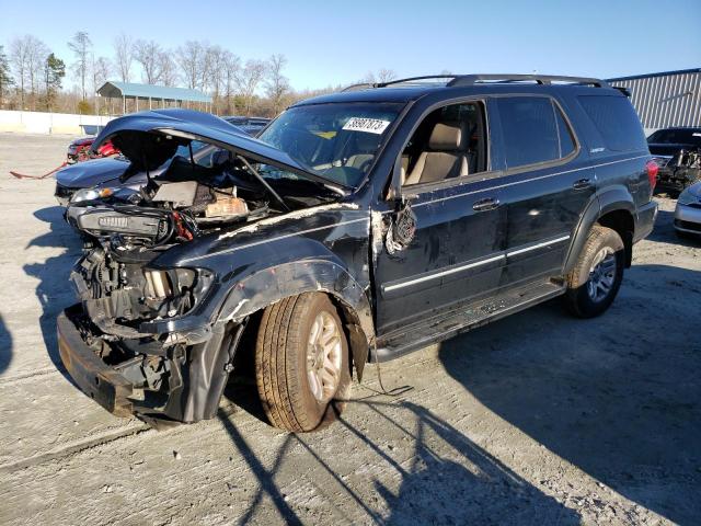 5TDZT38A45S250925 - 2005 TOYOTA SEQUOIA LIMITED SILVER photo 1