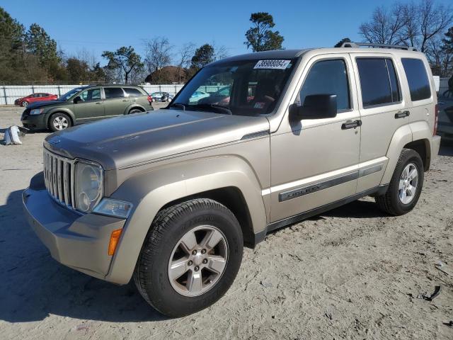 1J4PP2GKXAW181839 - 2010 JEEP LIBERTY SPORT TAN photo 1