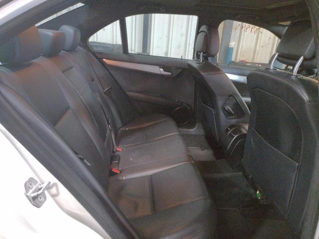 WDDGF54X39R053517 - 2009 MERCEDES-BENZ C 300 WHITE photo 10