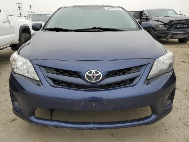 2T1BU4EE1BC611298 - 2011 TOYOTA COROLLA BASE BLUE photo 5