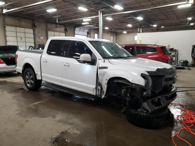 1FTEW1EG7FKD47094 - 2015 FORD F150 SUPERCREW WHITE photo 4