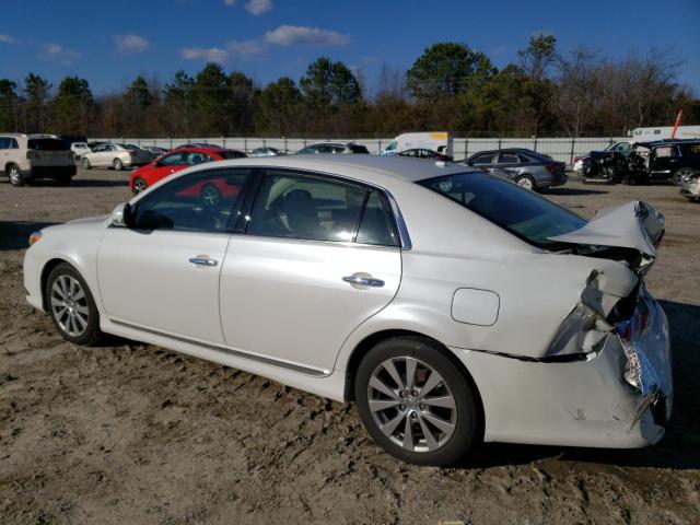 4T1BK3DB8BU408639 - 2011 TOYOTA AVALON BASE WHITE photo 2