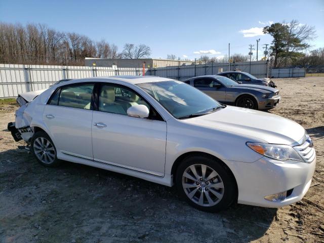 4T1BK3DB8BU408639 - 2011 TOYOTA AVALON BASE 白色 照片 4