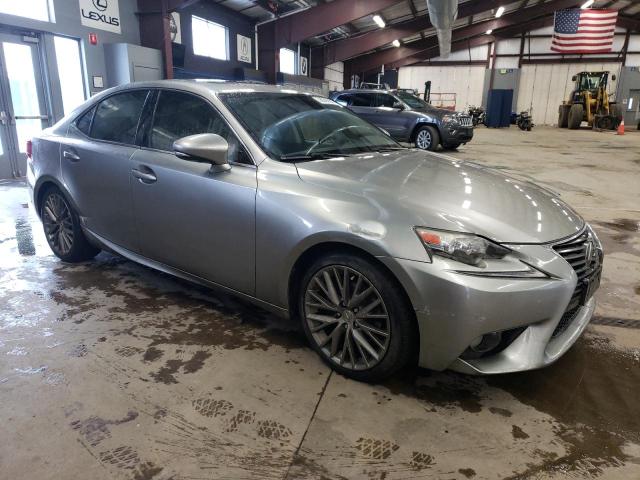 JTHCF1D27E5002527 - 2014 LEXUS IS 250 SILVER photo 4