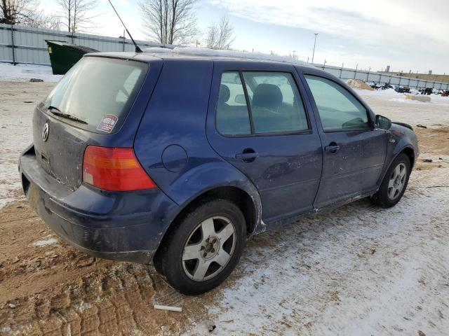 9BWGL61J744007919 - 2004 VOLKSWAGEN GOLF GLS BLUE photo 3