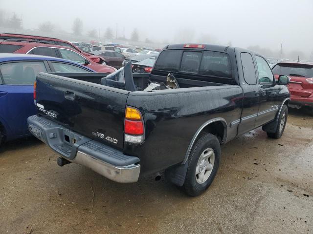5TBBT44192S263977 - 2002 TOYOTA TUNDRA ACCESS CAB შავი ფოტო 3