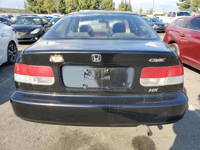 1HGEJ7129VL118289 - 1997 HONDA CIVIC HX BLACK photo 6