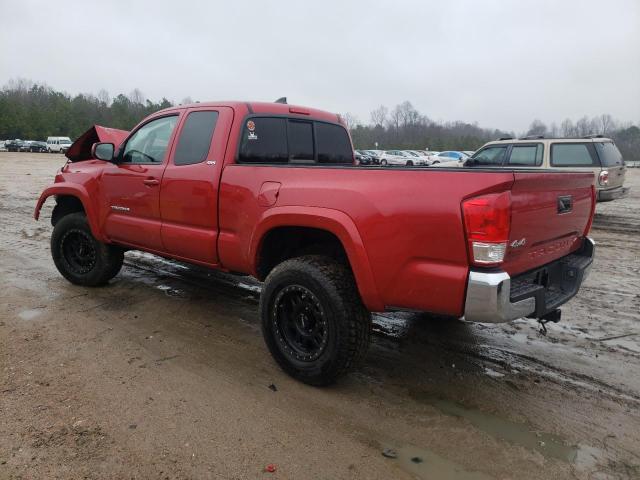 5TFSX5EN3HX049461 - 2017 TOYOTA TACOMA ACCESS CAB წითელი ფოტო 2