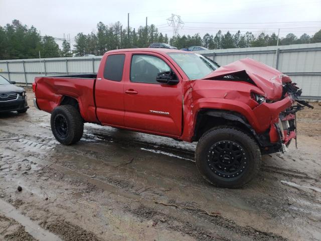 5TFSX5EN3HX049461 - 2017 TOYOTA TACOMA ACCESS CAB RED photo 4