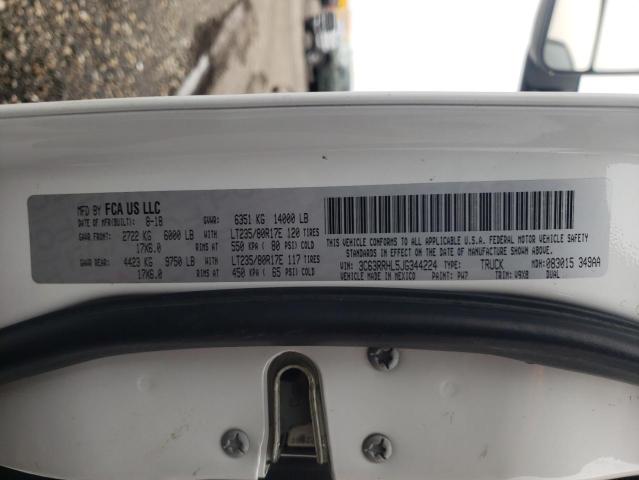 3C63RRHL5JG344224 - 2018 RAM 3500 SLT WHITE photo 13