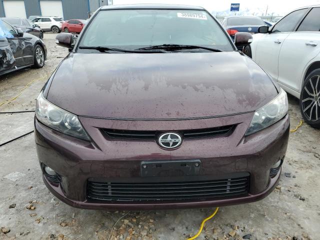 JTKJF5C76D3058720 - 2013 TOYOTA SCION TC BURGUNDY photo 5