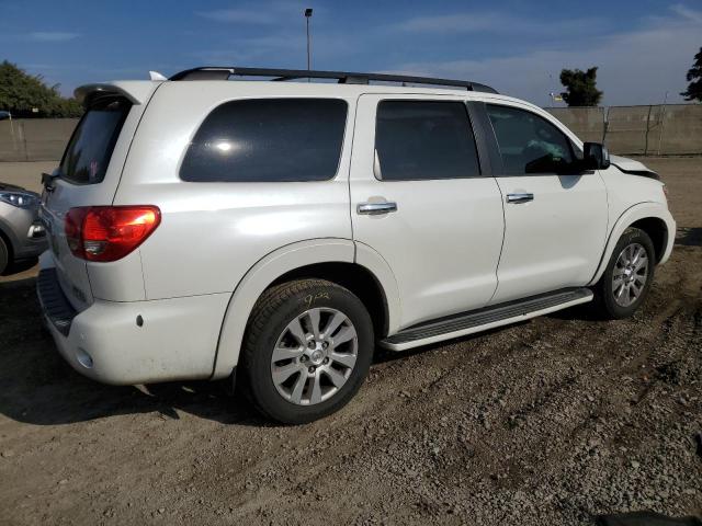 5TDYY5G15FS060644 - 2015 TOYOTA SEQUOIA PLATINUM WHITE photo 3