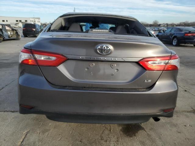 4T1B11HKXJU618742 - 2018 TOYOTA CAMRY L GRAY photo 6