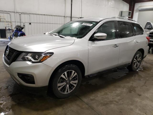 5N1DR2MM0HC658617 - 2017 NISSAN PATHFINDER S SILVER photo 1