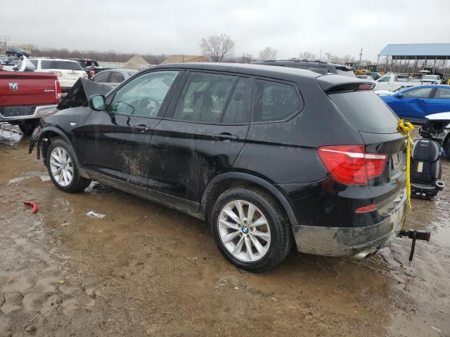 5UXWX9C59D0A27626 - 2013 BMW X3 XDRIVE28I BLACK photo 2