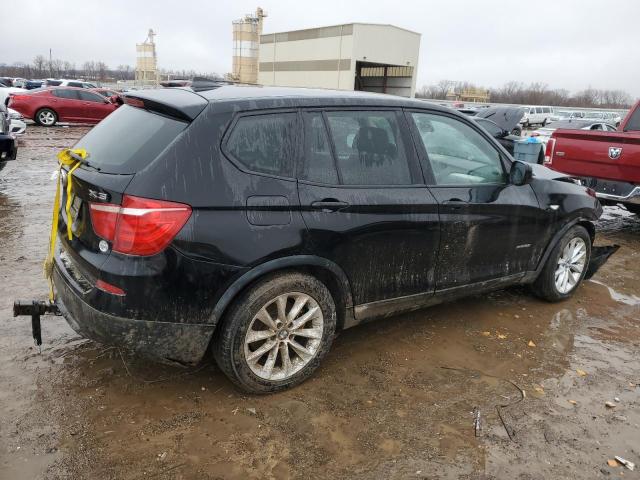 5UXWX9C59D0A27626 - 2013 BMW X3 XDRIVE28I BLACK photo 3