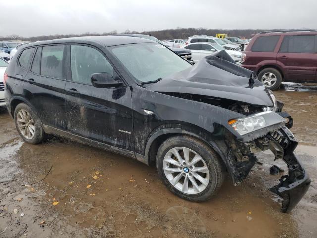 5UXWX9C59D0A27626 - 2013 BMW X3 XDRIVE28I BLACK photo 4