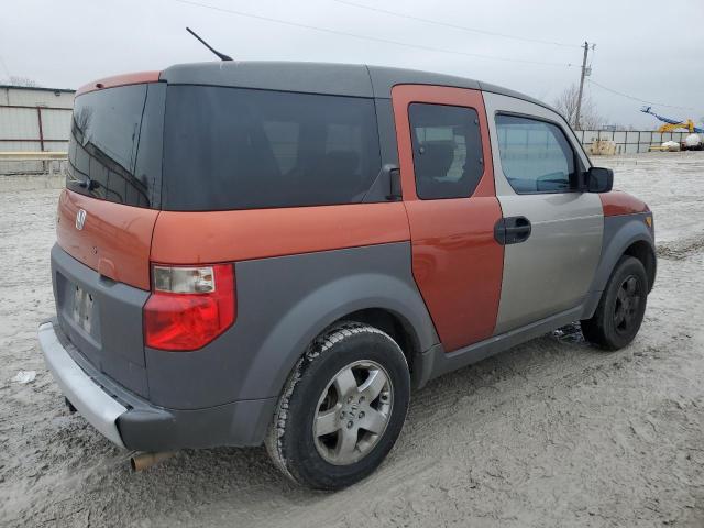 5J6YH28514L028430 - 2004 HONDA ELEMENT EX ORANGE photo 3