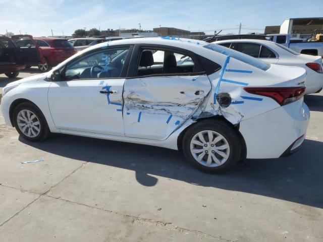 3KPC24A36KE079515 - 2019 HYUNDAI ACCENT SE WHITE photo 2