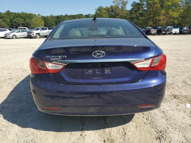 5NPEB4AC2DH734261 - 2013 HYUNDAI SONATA GLS BLUE photo 6