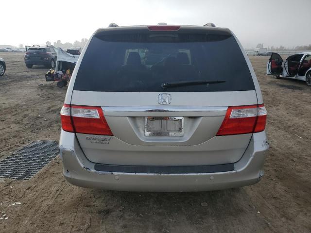 5FNRL38857B001537 - 2007 HONDA ODYSSEY TOURING SILVER photo 6