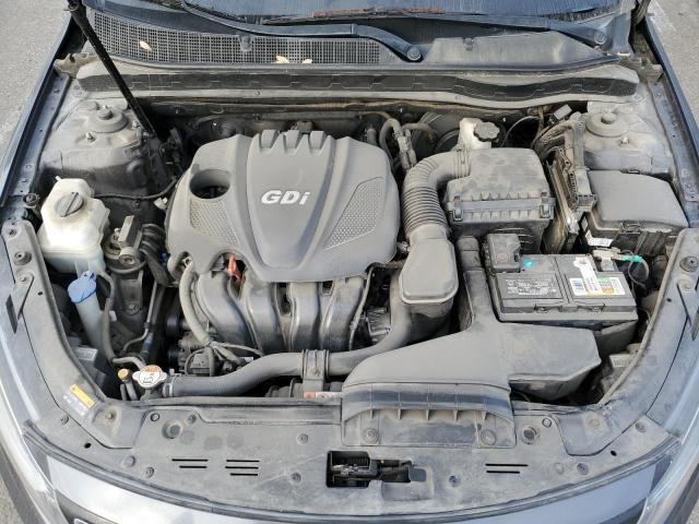 KNAGM4A71F5649210 - 2015 KIA OPTIMA LX GRAY photo 11