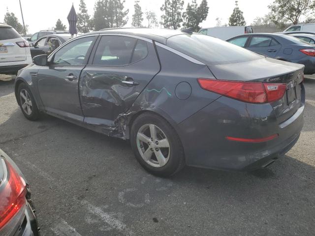 KNAGM4A71F5649210 - 2015 KIA OPTIMA LX GRAY photo 2