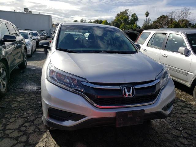 5J6RM4H30FL077423 - 2015 HONDA CR-V LX SILVER photo 5