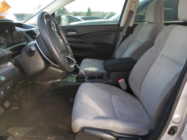 5J6RM4H30FL077423 - 2015 HONDA CR-V LX SILVER photo 7