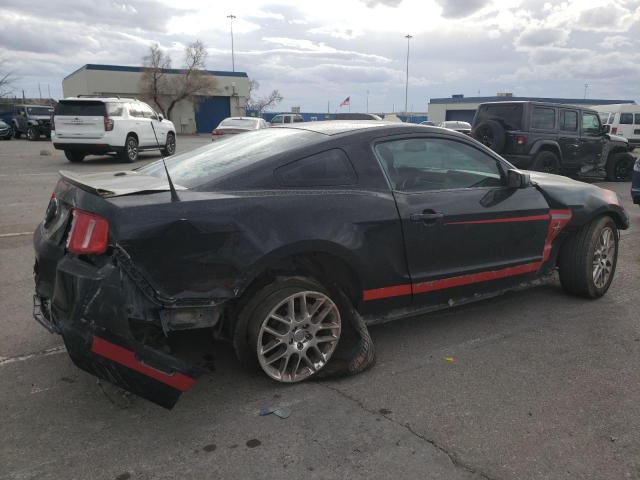 1ZVBP8AMXC5241461 - 2012 FORD MUSTANG BLACK photo 3