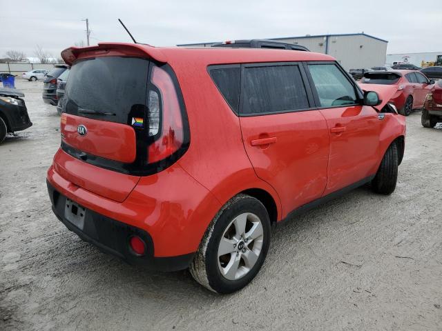 KNDJN2A2XK7636467 - 2019 KIA SOUL RED photo 3