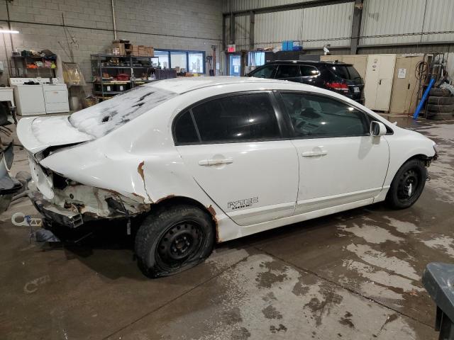 2HGFA155X8H025370 - 2008 HONDA CIVIC LX WHITE photo 3