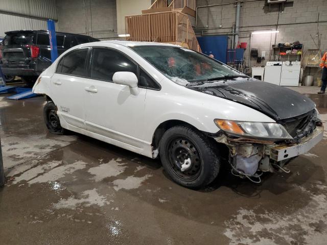 2HGFA155X8H025370 - 2008 HONDA CIVIC LX WHITE photo 4