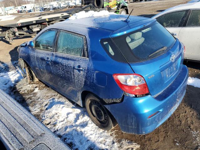 2T1KU40E59C070340 - 2009 TOYOTA COROLLA MA BLUE photo 2