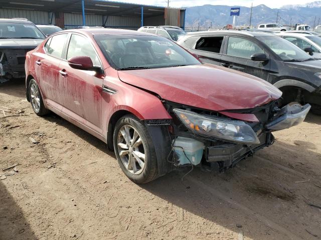 5XXGN4A7XCG088044 - 2012 KIA OPTIMA EX RED photo 4