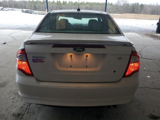 3FAHP0HA8CR179720 - 2012 FORD FUSION SE WHITE photo 6