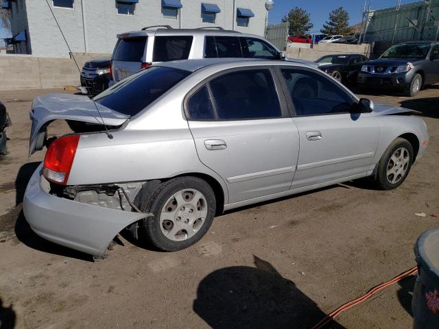 KMHDN45D23U679591 - 2003 HYUNDAI ELANTRA GLS SILVER photo 3