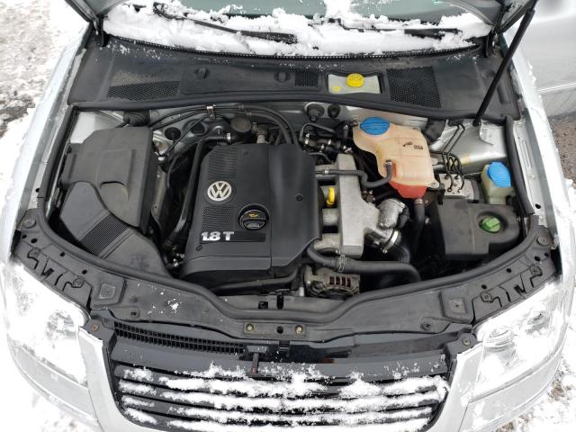 WVWAD63B25P006681 - 2005 VOLKSWAGEN PASSAT GLS SILVER photo 11