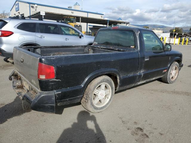 1GCCS14W3T8168622 - 1996 CHEVROLET S TRUCK S10 BLACK photo 3