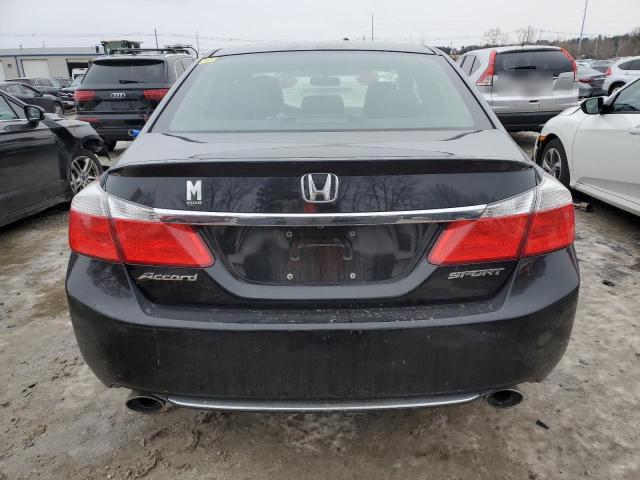 1HGCR2F5XDA280691 - 2013 HONDA ACCORD SPORT BLACK photo 6