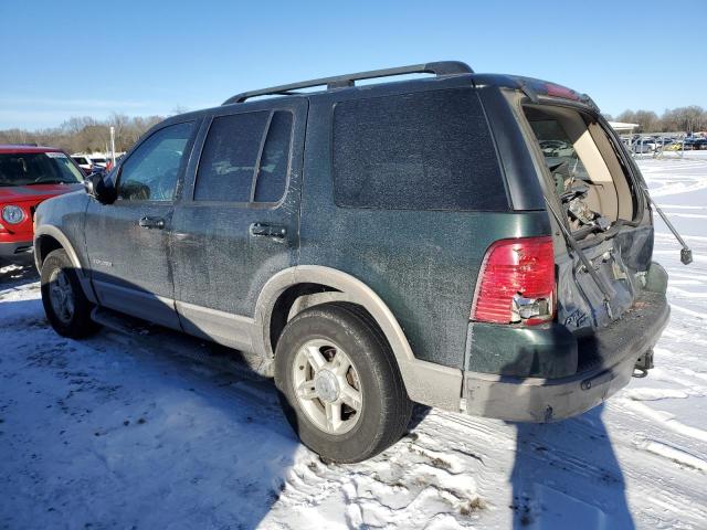 1FMDU74E42ZA76657 - 2002 FORD EXPLORER EDDIE BAUER GREEN photo 2