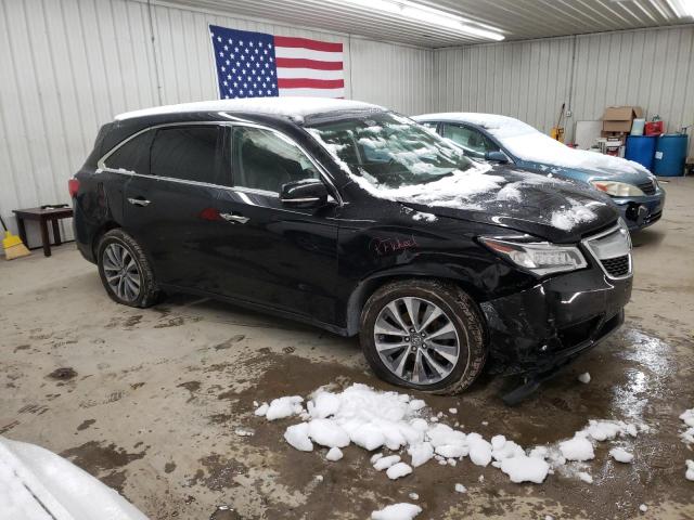 5FRYD4H48FB019457 - 2015 ACURA MDX TECHNOLOGY BLACK photo 4