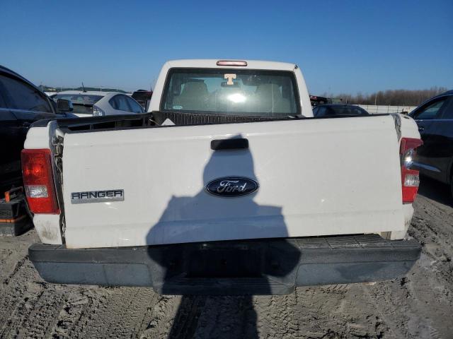 1FTYR10D68PA76648 - 2008 FORD RANGER WHITE photo 6