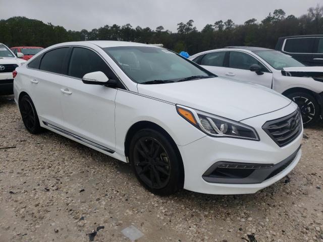 5NPE34AB1HH537222 - 2017 HYUNDAI SONATA SPORT WHITE photo 4